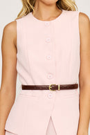 Anna Belted Vest