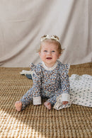 Blue Meadow Ruffle Terry Set