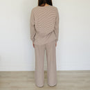 Adult Striped Loungewear Set