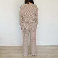 Adult Striped Loungewear Set