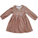 Vintage Pink Floral Dress