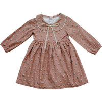 Vintage Pink Floral Dress