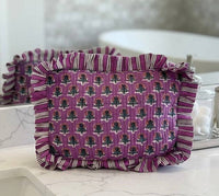 Purple Pop Cosmetic Bag