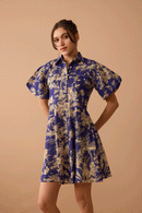 Midnight's Garden Mini Dress