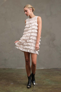 Lace Frill Dress