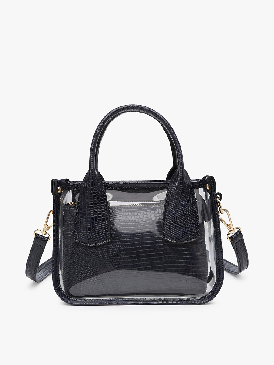 Stacey Clear Purse with Pouch