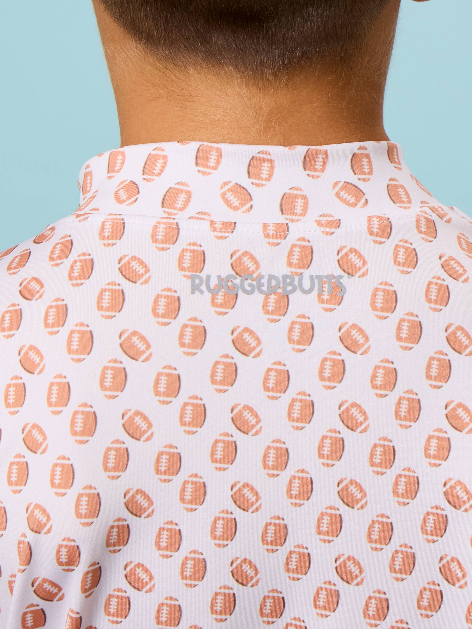 Football Long Sleeve Quarter Zip