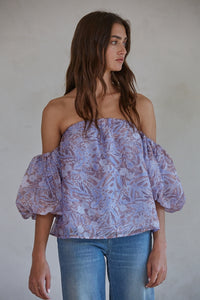 Floral Off-The-Shoulder Top