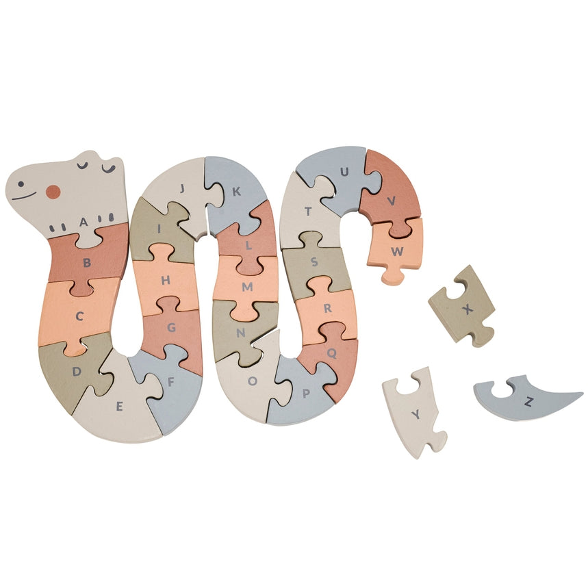 Alphabet Snake Puzzle