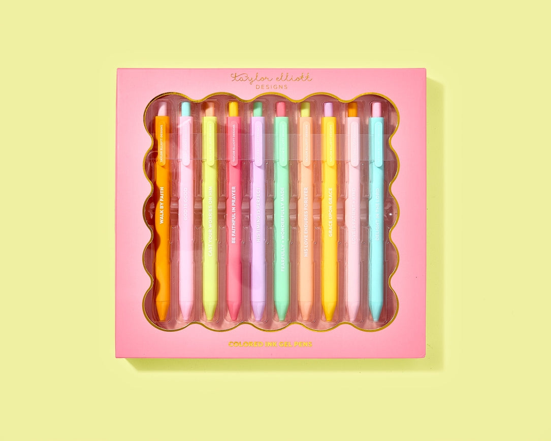 10-Piece Gel Pen Set