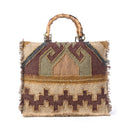 Desert Loom Sparkle Jute Tote Bag