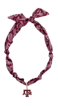 Collegiate Scarf Necklace