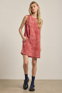 Washed Bandana Print Dress
