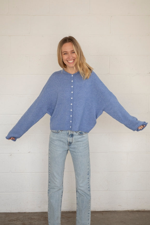 Dusty Blue Cardigan
