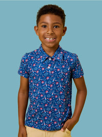 Red White & Boom Fireworks Polo
