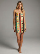 Ethnic Clash Mini Dress