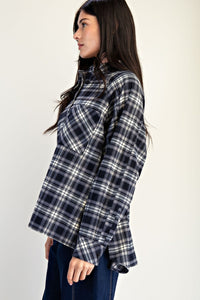 Plaid Button-Down