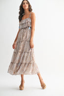 Bohemian Paisley Maxi Dress