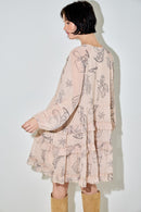 Cowgirl Print Mini Dress