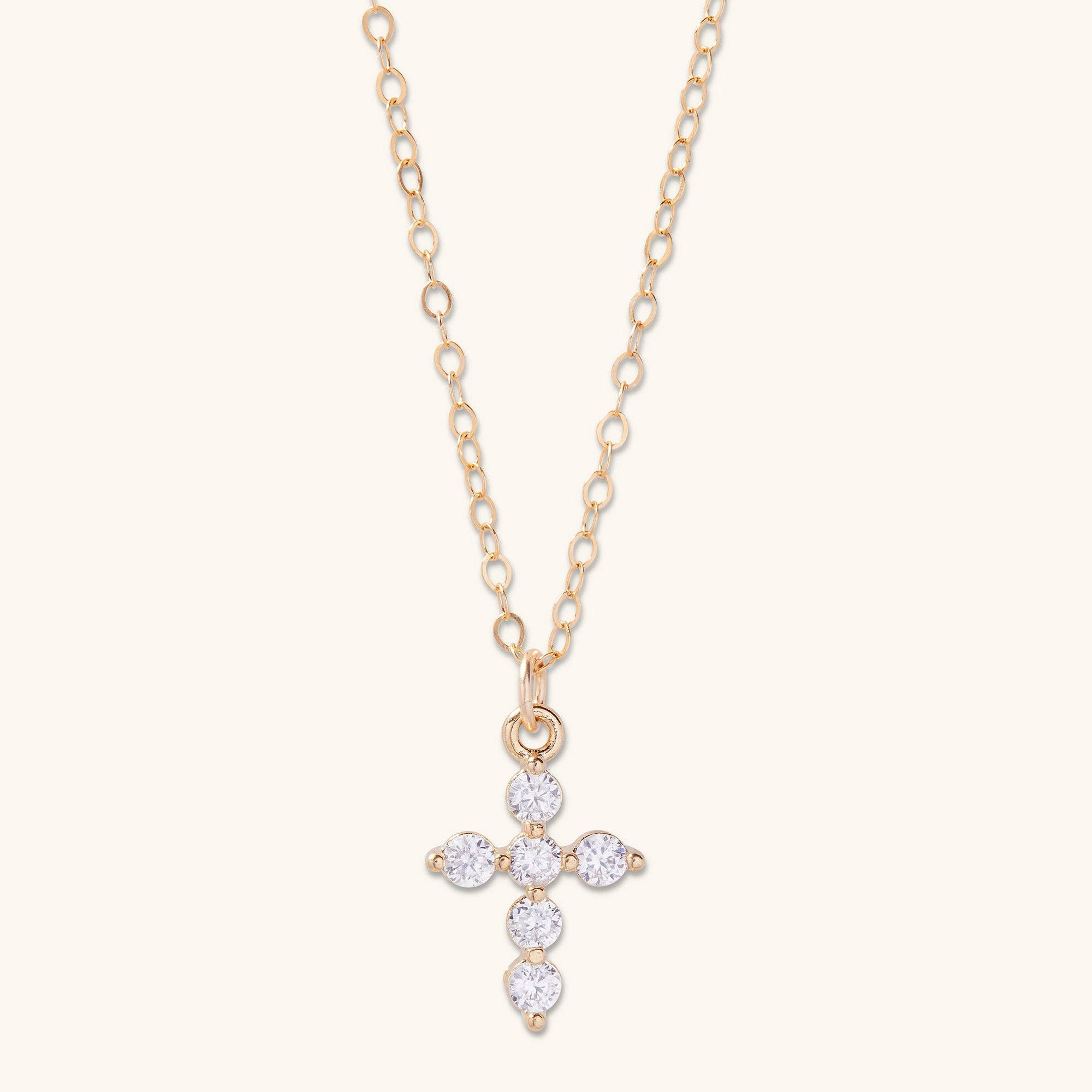 14k Gold Filled Cross Necklace