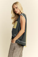 Striped Colorblocked Tank