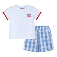 Flag Shirt & Short Set