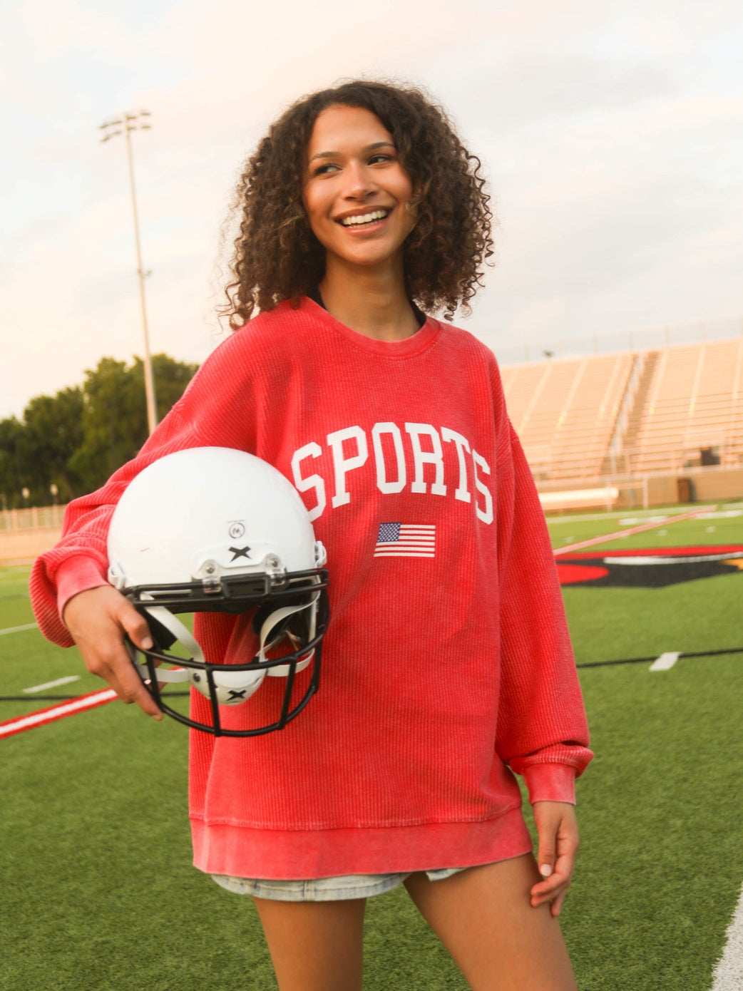 Sports Corded Sweatshirt