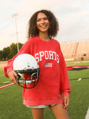 Sports Corded Sweatshirt