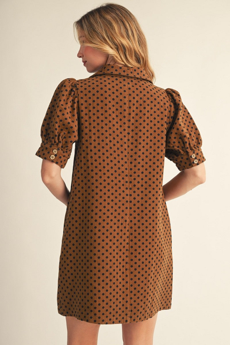Polka Dot Mini Dress