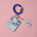 Ocean Breeze Keychain Wristlet Wallet
