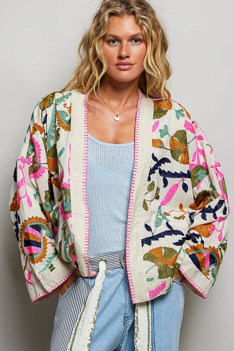 Stitch Embroidered Jacket