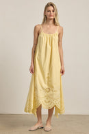 Asymmetrical Embroidered Dress