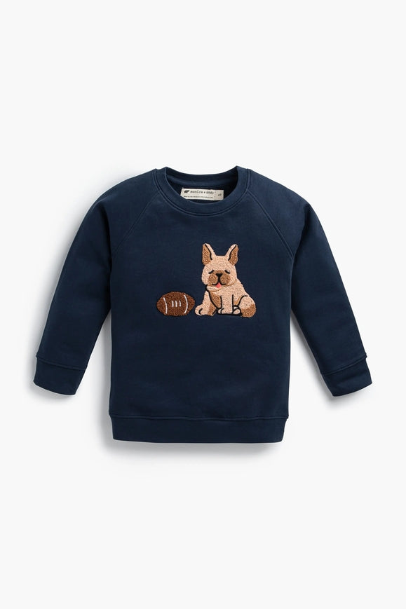 Football Frenchie Sweatshirt
