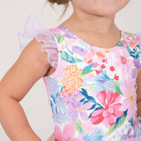 Wildflower Ruffle Skirt Leotard