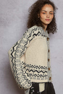 Aztec Berber Sweater Cardigan