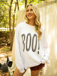 Boo Polka Dot Sweatshirt