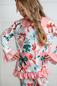 Coquette Bow Pajama Set