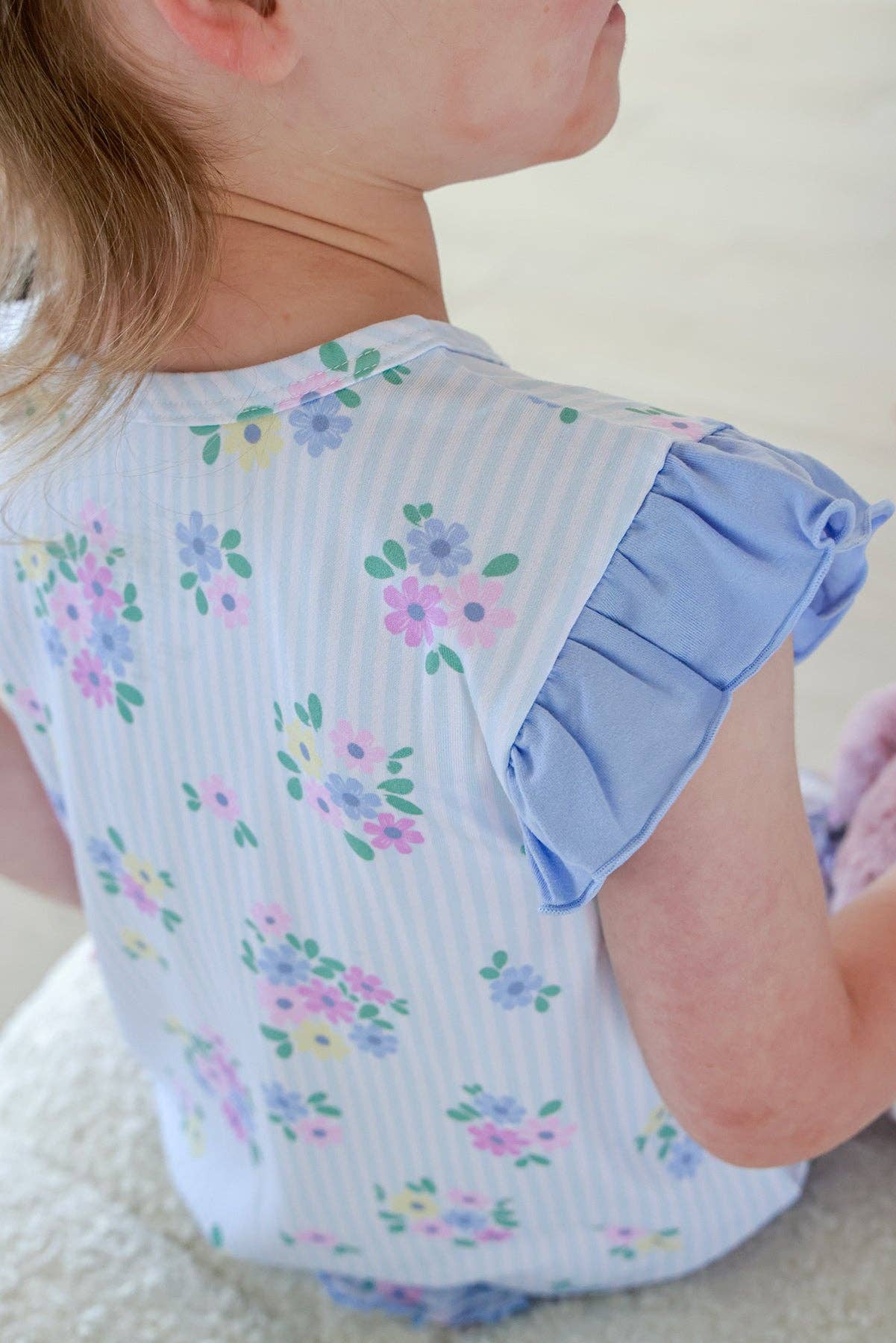 Heirloom Posies Flutter Sleeve Nightgown