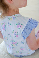 Heirloom Posies Flutter Sleeve Nightgown