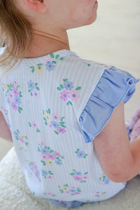 Heirloom Posies Flutter Sleeve Nightgown