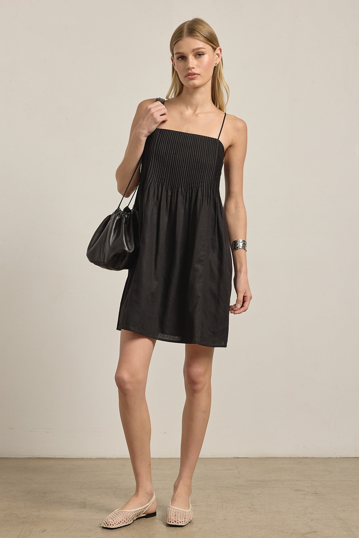 Smocked Bodice Cami Dress