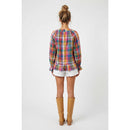 Plaid Ruffle Top
