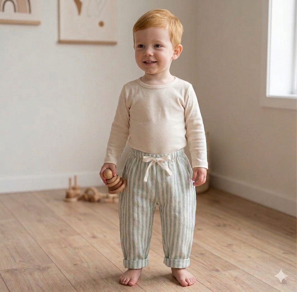 Sage Stripe Pant