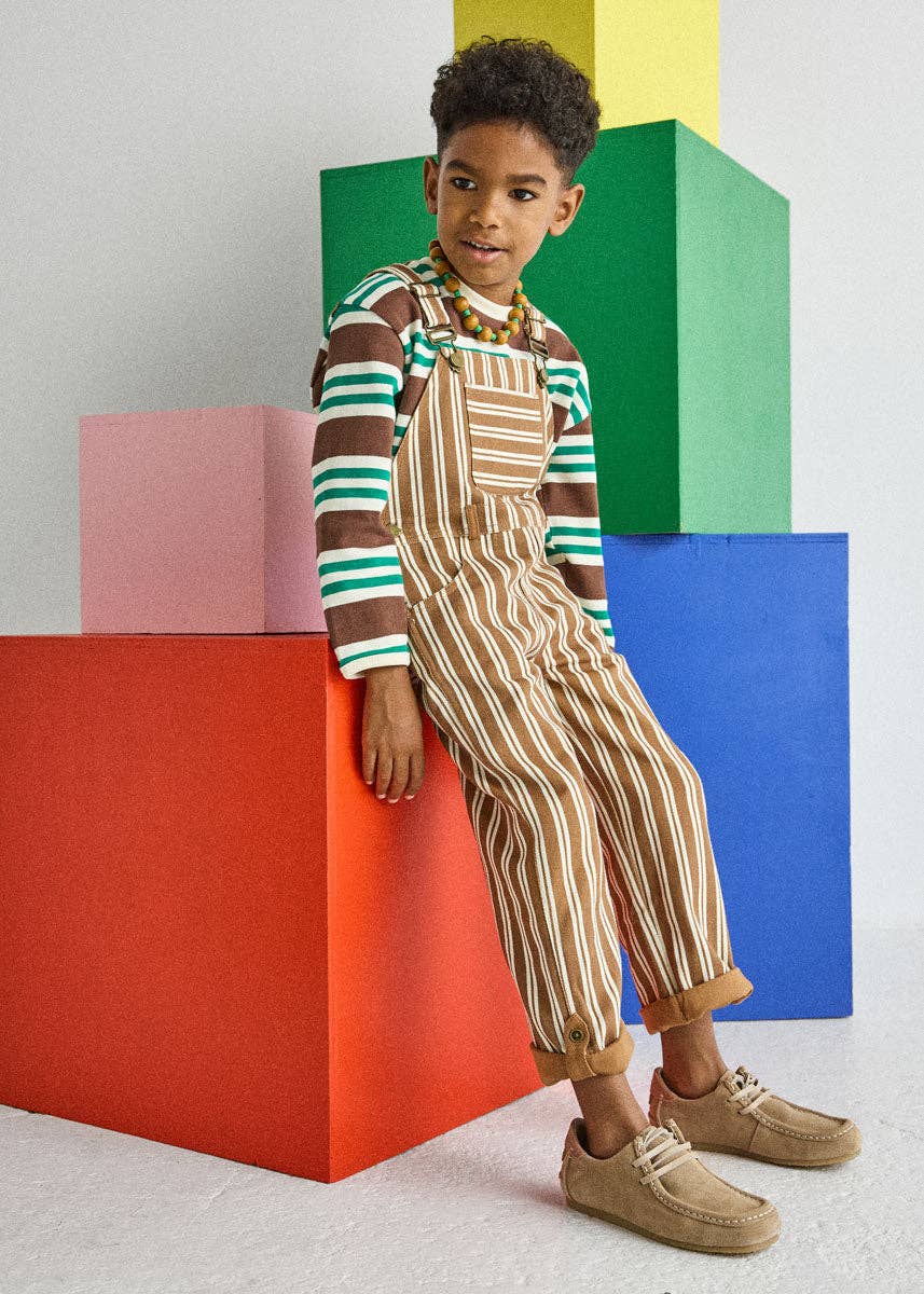 Striped Heavyweight Long Sleeve Tee