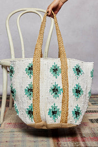 Cotton Weave Tote Bag