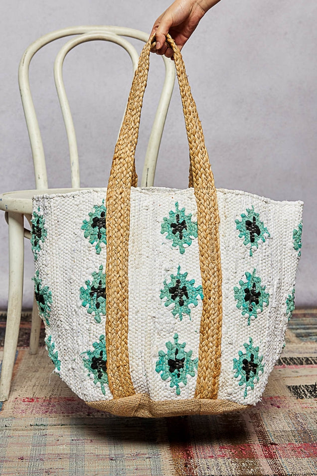 Cotton Weave Tote Bag