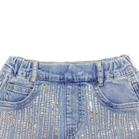 Stone Denim Skort