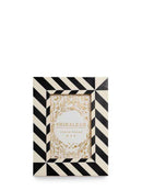 Roma 4" X 6" Diagonal Stripe Picture Frame