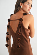 Floral Strap Maxi Dress