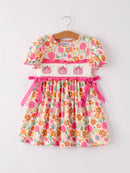 Harvest Floral Smocked Dress